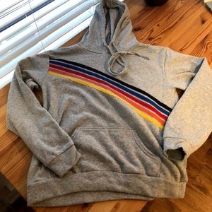 Bonobos Cropped Sweater Rainbow